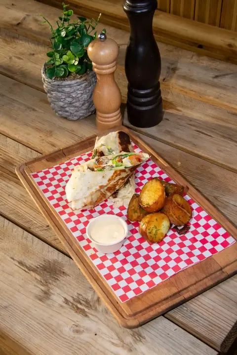 Chicken Caesar wrap